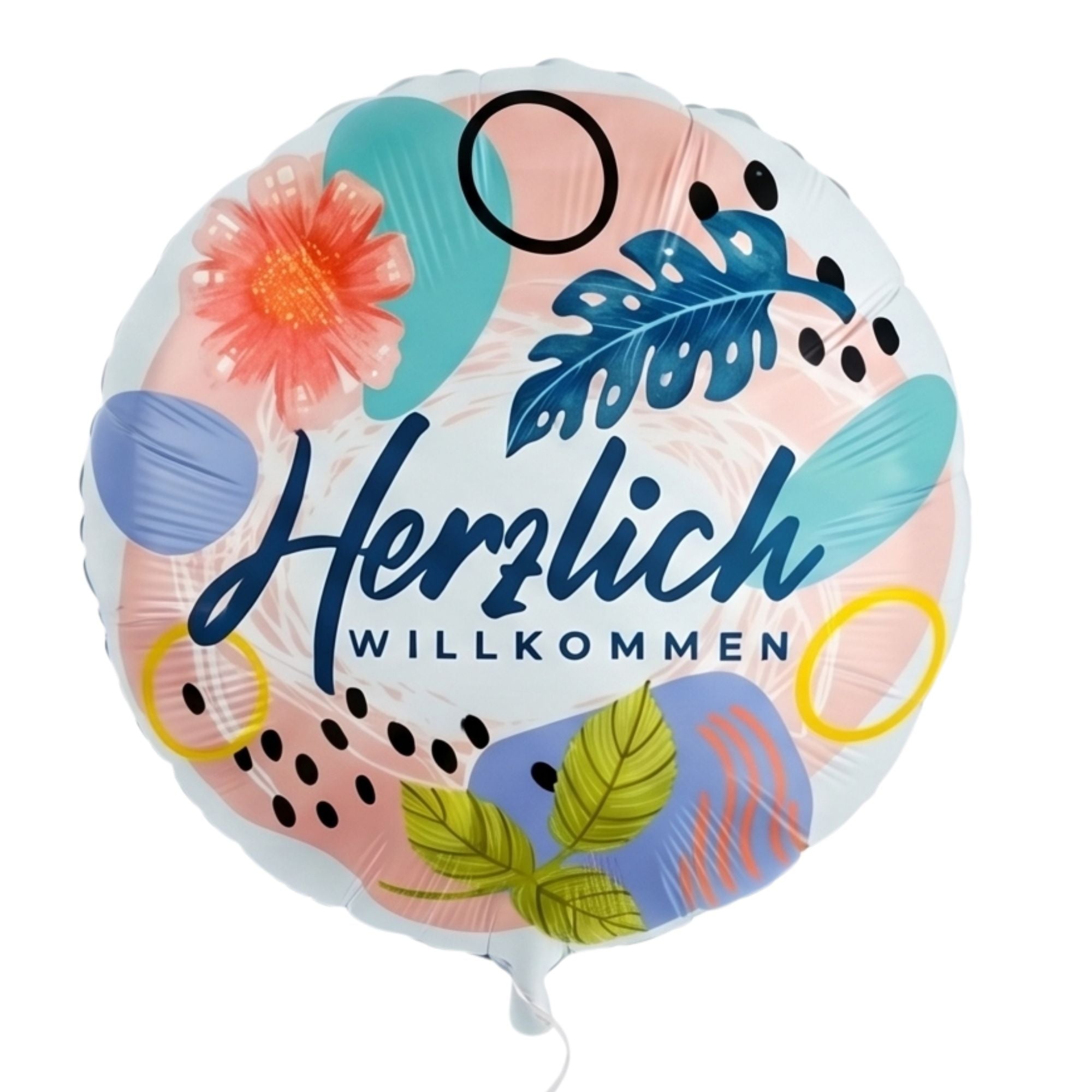 Willkommen-Folienballon 2