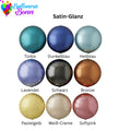 Personalisierbarer Folienballon Rund (40 cm - Satin)